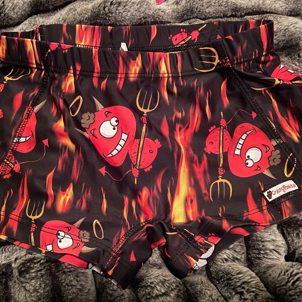 Crazy Pants Cheer / Gymnastics Short YM